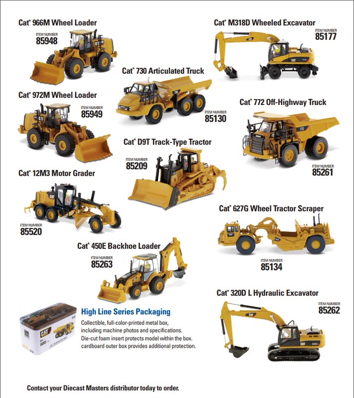 Dm Carter Cat 1 87 Alloy Simulation Excavator Bulldozer Loader Model Engineering Vehicle Ho Ornament