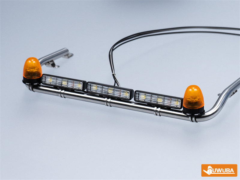 Juwuba Modell Warnleuchte XZD-04Y Baggerlicht für Tamiya Traktorkopf 360 Grad drehbares Licht Engineering Fahrzeuglicht – Detail 8