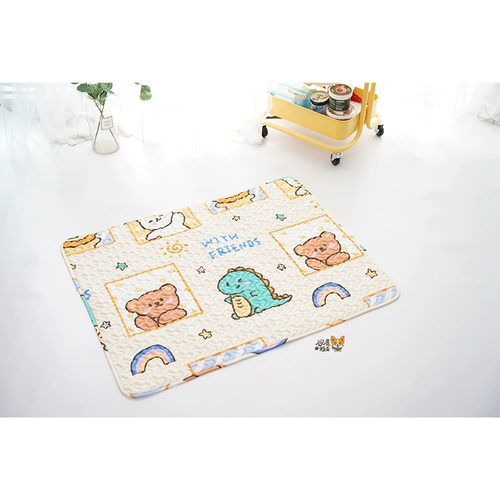 Wanman Corgi Pet Влажная защита от подушки Dog Summer Sleep Pad Corgi Cushion Cat Carpet Machore Passable Antiplip