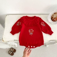 Праздничнное красное боди