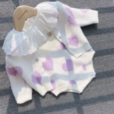 Брендовый детский демисезонный кардиган, свитер, комбинезон, штаны для новорожденных для девочек, пуховик, детская одежда