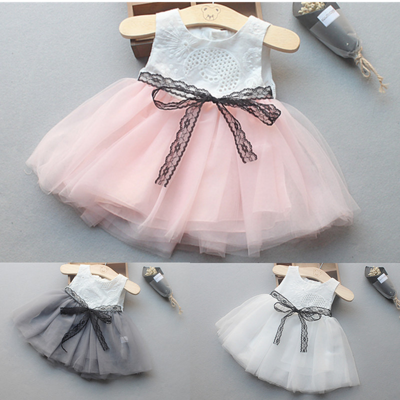 Korean summer baby mesh tutu skirt 1 year old dress skirt girl dress baby 3 princess skirt 2 years old