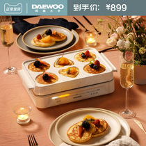 South Korea Daewoo multifunctional cooking pot can be separated and boiled in one pot shake sound with split barbecue hot pot