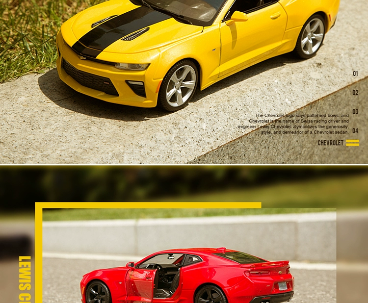 Mercedes-Benz Hình 1: 18 Chevrolet Kemero Bumblebee Corvette xe thể thao mô phỏng tĩnh mô hình xe hợp kim