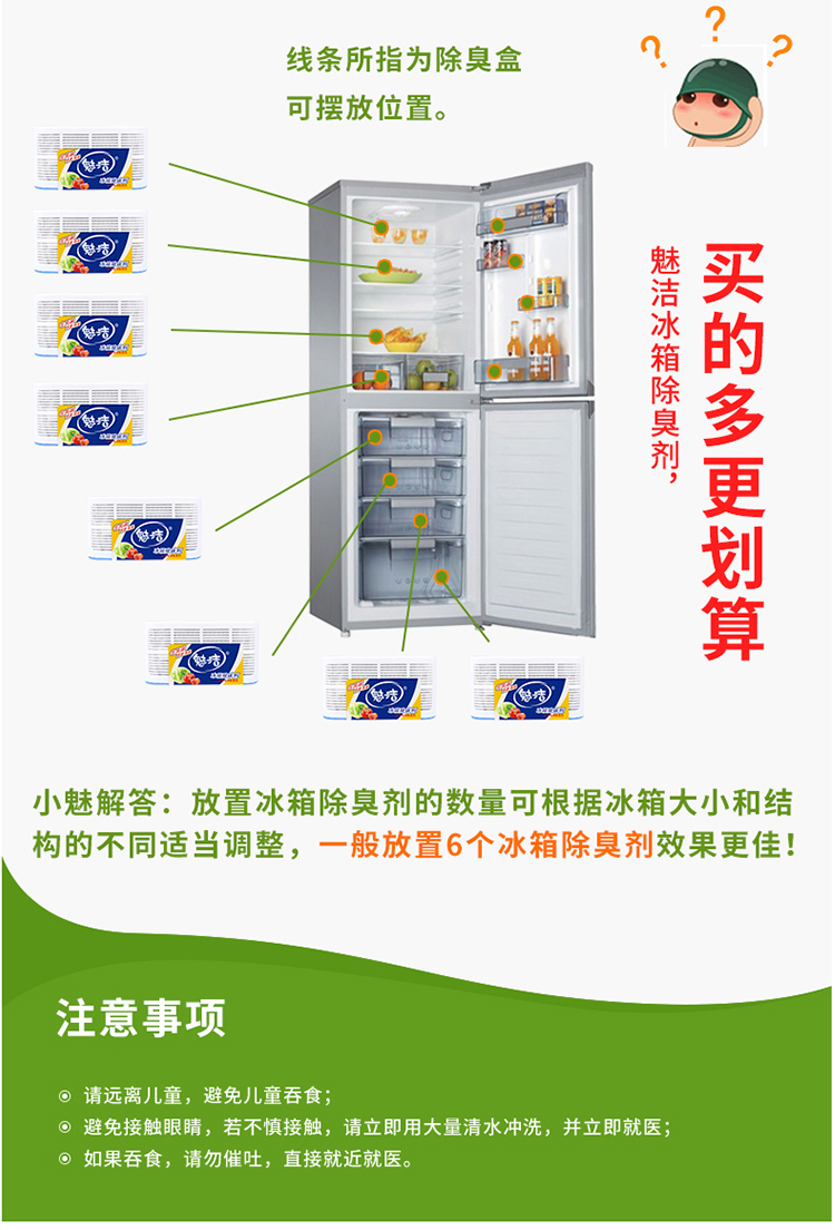 tẩy rửa bồn cầu Charm làm sạch 3 hộp khử mùi tủ lạnh khử mùi gia dụng gói than hoạt tính chất tẩy rửa để loại bỏ mùi khử mùi hộp - Trang chủ nước lau nhà sunlight màu trắng