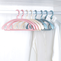Household hangers Plastic incognito wide shoulder non-slip clothes rack dual-use adult clothes plus hangers clothes support clothes hang