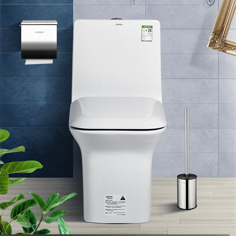Arrow Flush Toilet Home Siphon Style Big Flush MAKEUP ROOM Mute Square-shaped Ureal Toilet AB1170