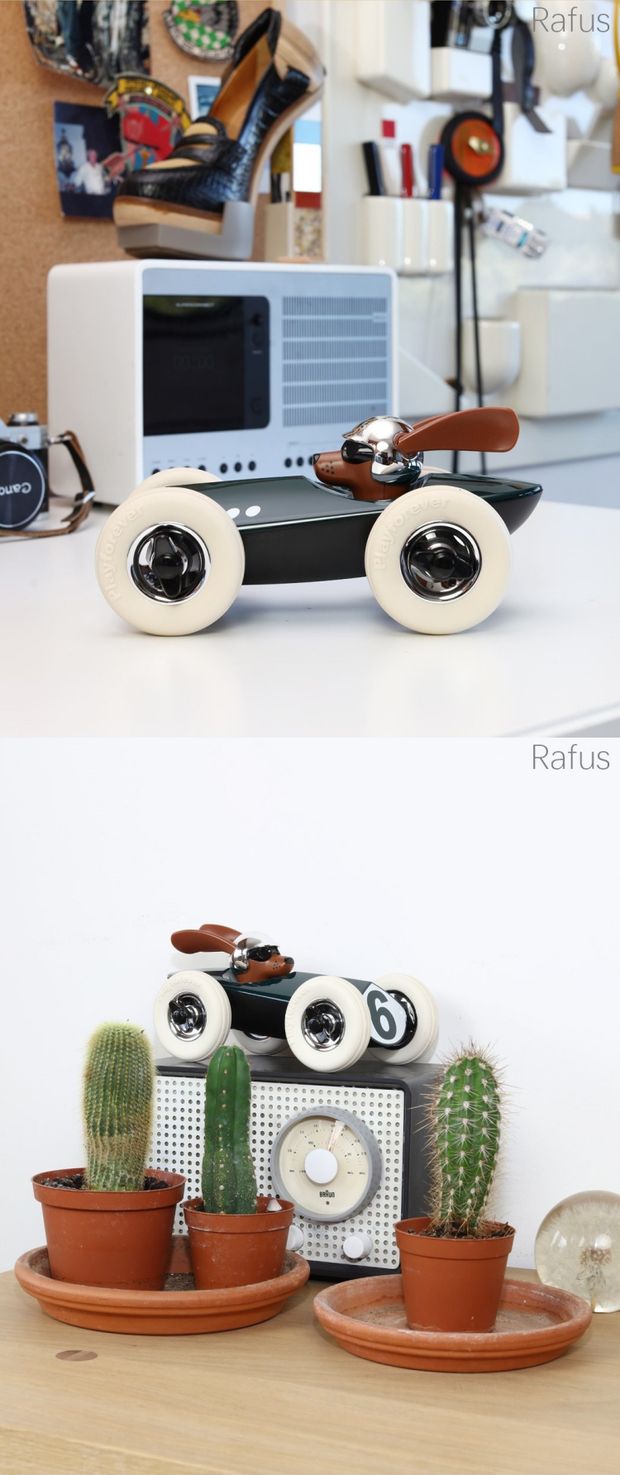 PlayForver xe đồ chơi của nhà sưu tập người Anh Trang trí xe hơi Rafus Rufus - Chế độ tĩnh mo hinh