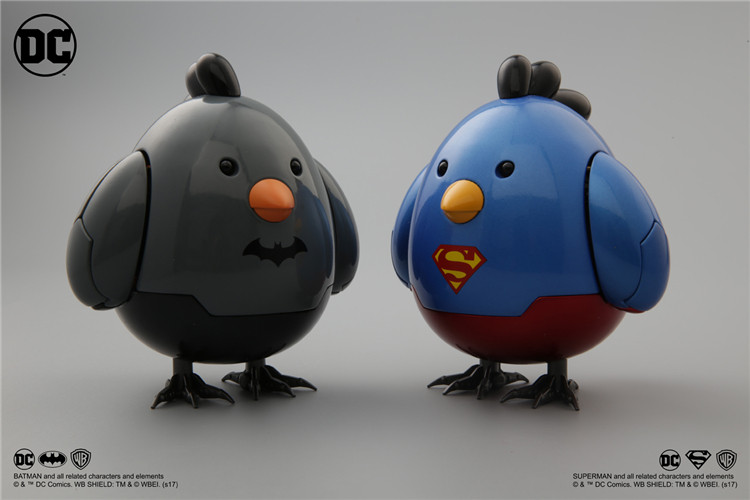 Genuine licensing Fanmade DC Superman Batman Overload Chicken Justice League Alloy Finished