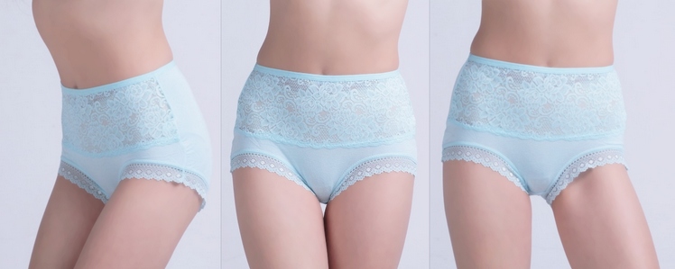 Mom XL ren béo cô gái cộng với béo Xiaotianer đồ lót nữ sợi tre Shu quần short eo cao cửa hàng đồ lót