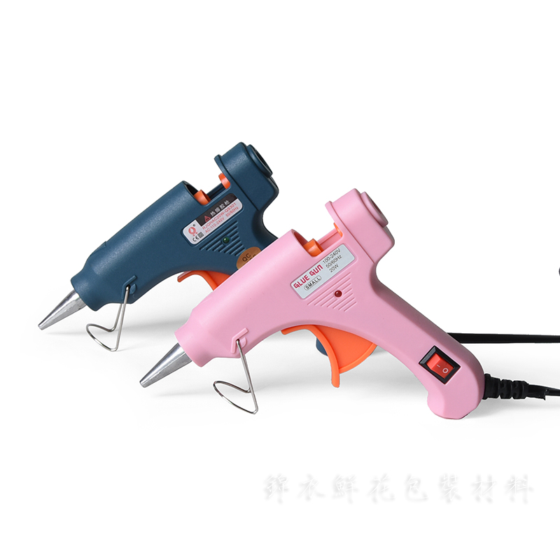 Glue gun factory price direct sales 20W hot melt glue stick glue gun hot glue glue stick flower shop supplies tools flower packaging materials