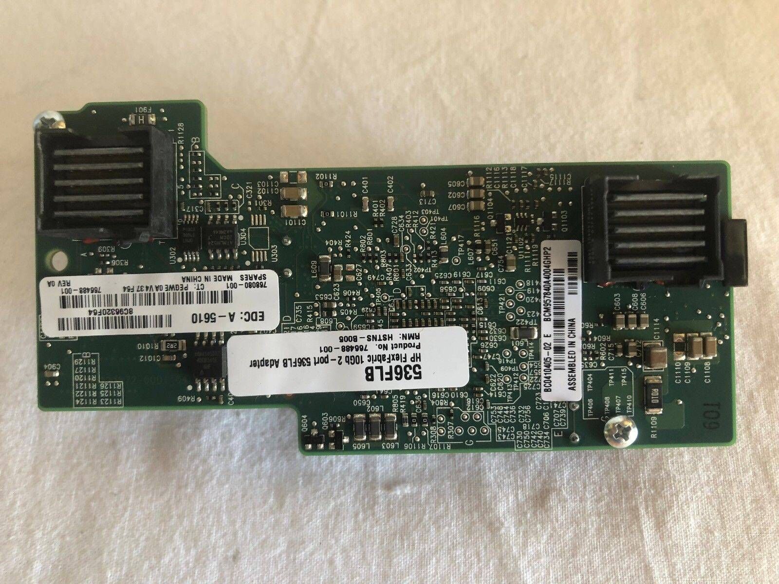 Original HP 766491-B21 766490-B21 768080-001 766488-001 536FLB 10Gb