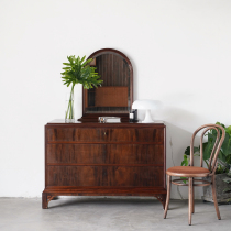 coznap antique) Danish 1900s mahogany dressing table all solid wood fine workmanship