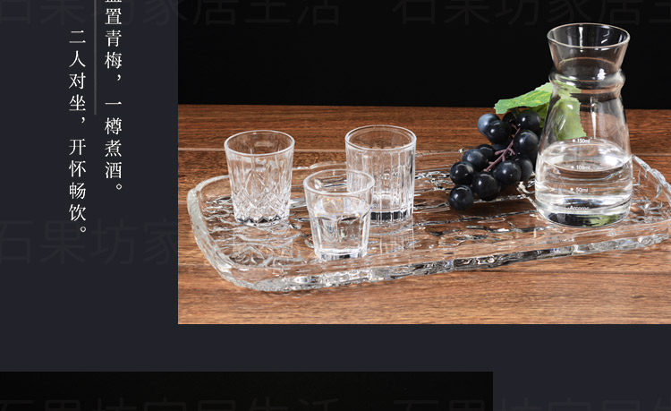 Ликер Cup 家用加厚刻花无铅水晶玻璃一两小白酒杯套装烈酒一口杯分酒器50ml 1034804564