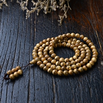 (Old car beads) Indonesia Mani waterlogging agarson 108 beads 8mm frankincense rich rosary