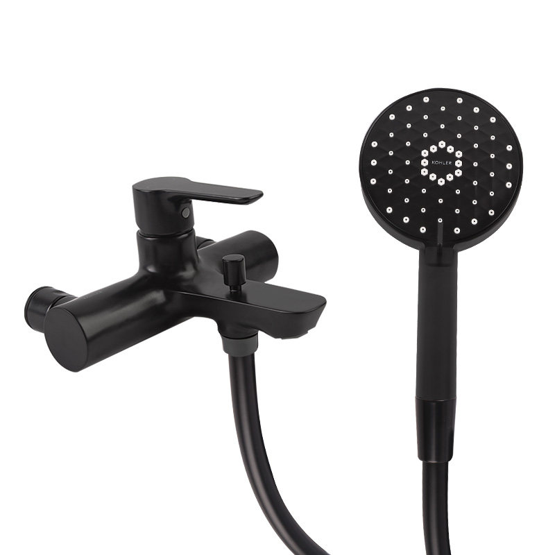 Koehler Black Shower Head Shower Head Shower Kit Home Dressing Room Lio Hanging Wall Shower K-25107T