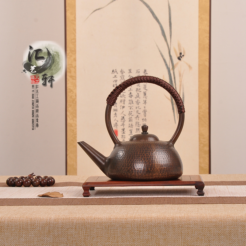 Solid wood large red and sour branches modern minimalist Rectangular Teapot Incense Stove Seal Vases Bonsai Original Stone Pendulum Pieces Handmade Base