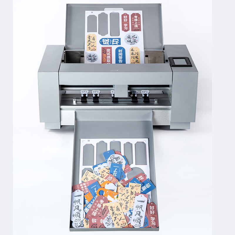 High-Speed Label Die-Cutting Machine Automatic Paper Feeding Self-Adhesive Sticker Cutting Machine Creasing Paper Box Die-Cutting
