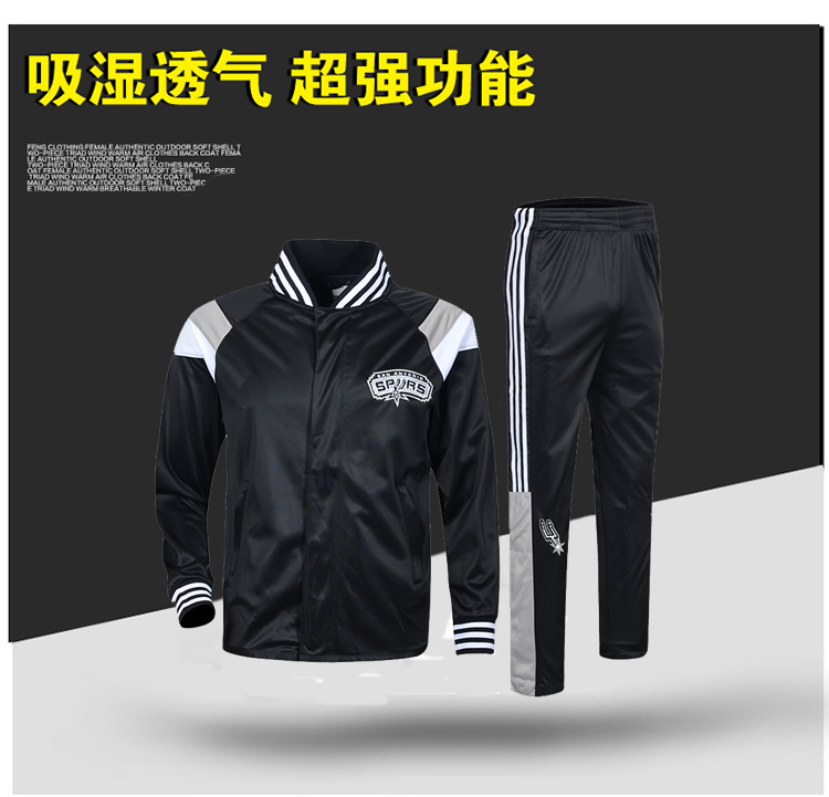 Trang phục thể thao bóng rổ Phù hợp với chiến binh Curry Jersey Mở hoàn toàn Trang phục thể thao Áo dài tay Áo khoác cỡ lớn quần đùi thể thao