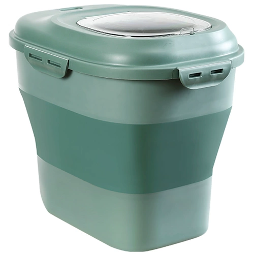 Зазор рис ствол анти -ширина -защищенной герметичный бак Утолщенный домашний установка для хранения риса рис с бочками из рисовой муки