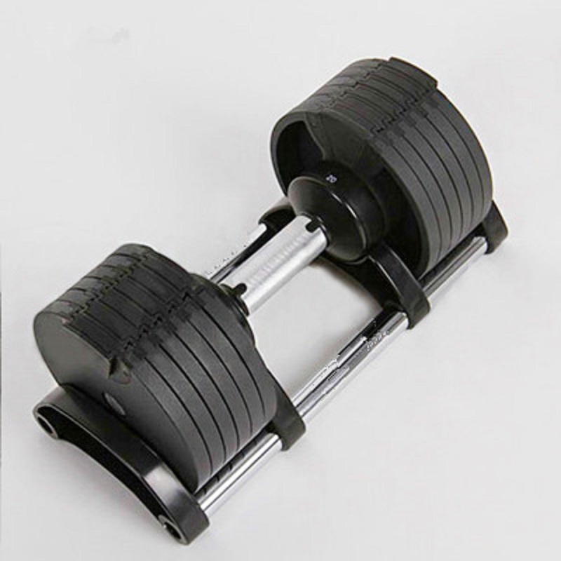 Weibu adjustable dumbbells men's home fitness equipment automatic dumbbells to quickly adjust the weight dumbbells