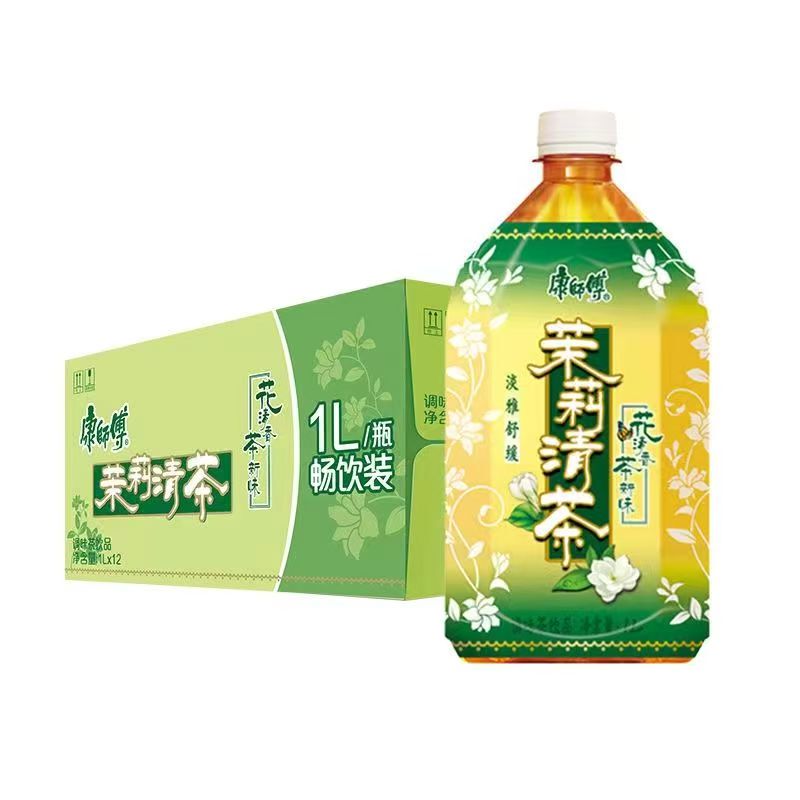 Master Kong Ice Sugar Snow Pear 1L Large Bottle Full Box Master Kong Beverage Jasmine Tea Beverage Green Tea Master Kong Ice Sugar Snow Pear 1L Large Bottle Full Box Master Kong Beverage Jasmine Tea Beverage Green Tea