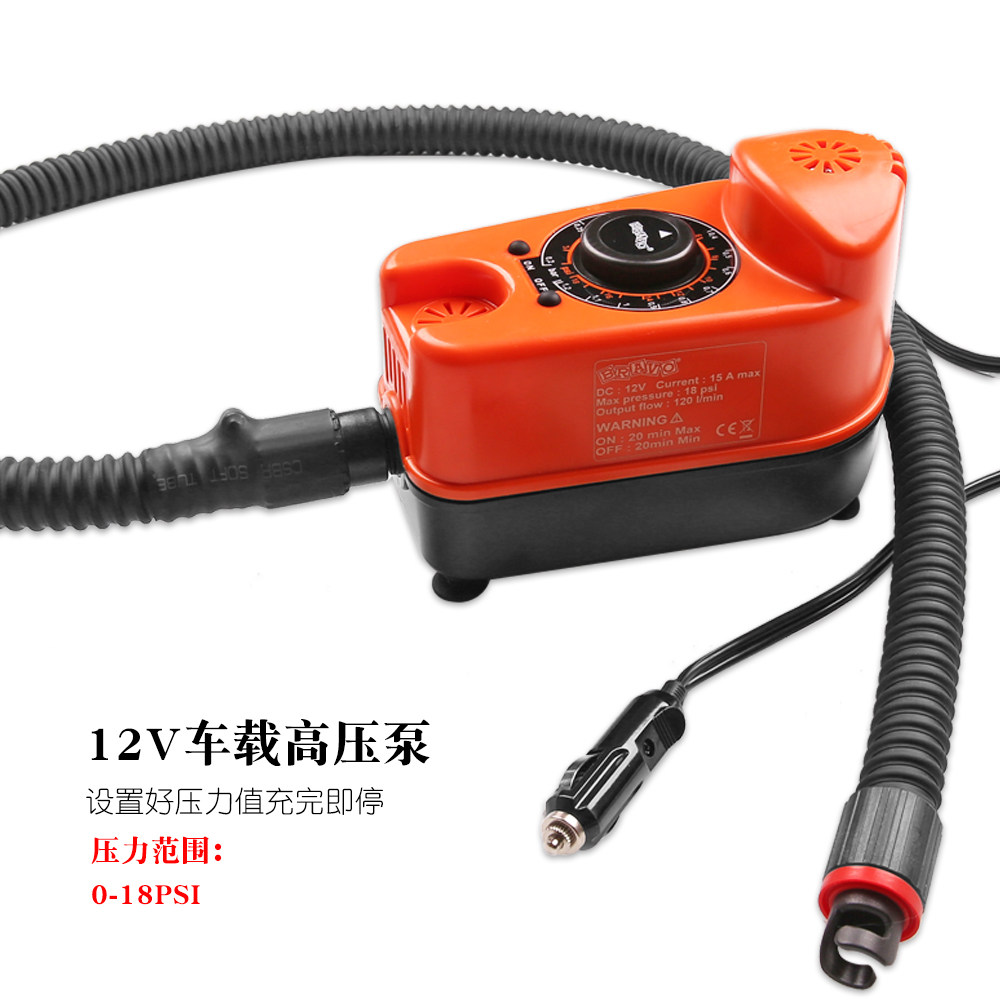 Bravo BRAVO kayak SUP paddle board surfboard 12V car cigarette lighter high pressure electric blower