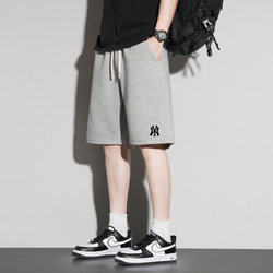 Outlet Shorts for Men, New Summer Style, Loose American-Style Five-Point Shorts, Men's Casual Pure Cotton Sports Pants, Thin Style