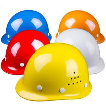 Site national standard FRP thickened helmet High strength helmet construction construction engineering power leadership customization
