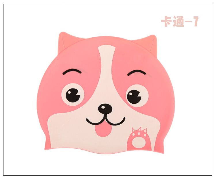Thiết bị bơi cho trẻ em silicone chính hãng mũ bơi cho bé trai và bé gái không thấm nước tóc dài mũ bơi - Mũ bơi nón bơi speedo