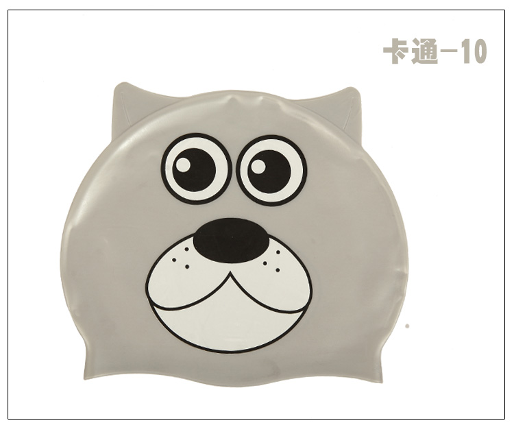 Thiết bị bơi cho trẻ em silicone chính hãng mũ bơi cho bé trai và bé gái không thấm nước tóc dài mũ bơi - Mũ bơi nón bơi speedo