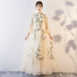 Сценический подарок для взрослых женская длинная юбка 2024 Новое хор костюм вечеринка хор вечернее платье для дома костюм женщины женщины