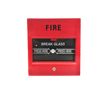 Alarm switch panel manual fire alarm fire help button emergency button smash alarm button alarm bell