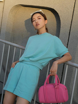 Reduced Age Pretty Ocean Air Shorts Suit Womens Summer Advanced Fashion Nets Red Casual T-Shirt Can Salt Two Sets Summer Clothes