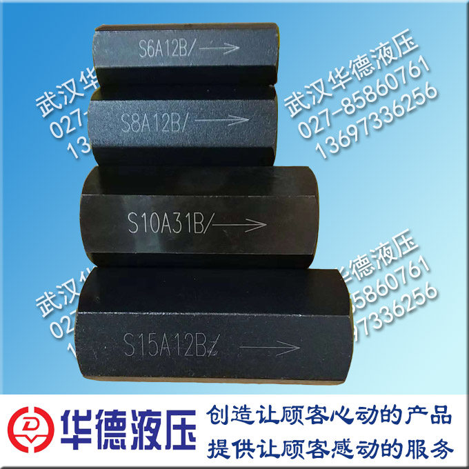 Huade check valve S10A12B S6A1 2 S8A32 S15A02B S20A32 S25A52 S30A22