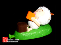 (KFC Toys Peripheral) 2012 Joyful and Big Big Wolf - Lazy