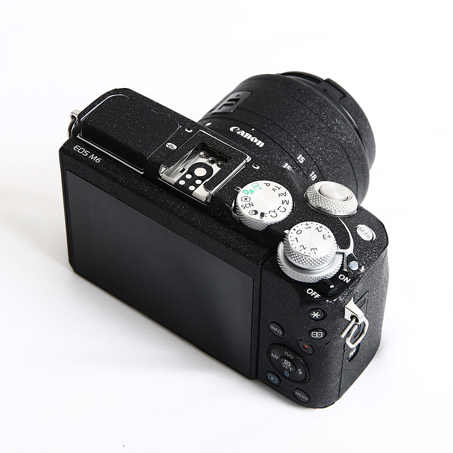 Canon M50 200D M6 M6 M50II camera sticker lens adhesive film carbon fiber frosted protective film