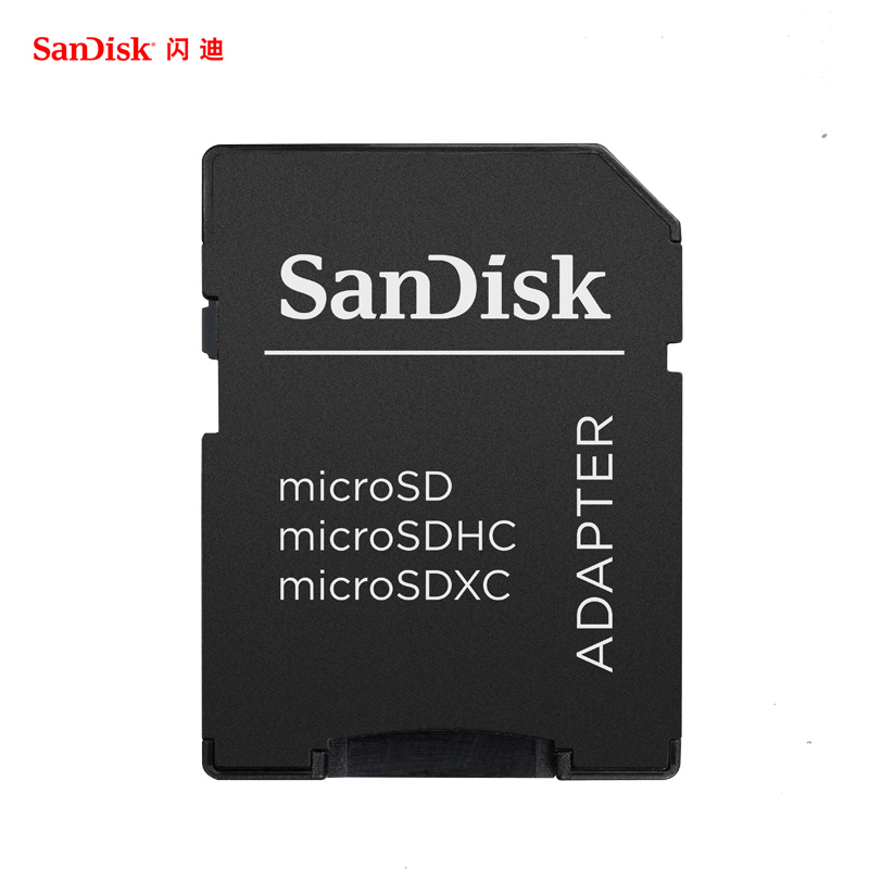 Original SanDisk SANDISK memory card adapter TF to SD card holder small card to large card adapter