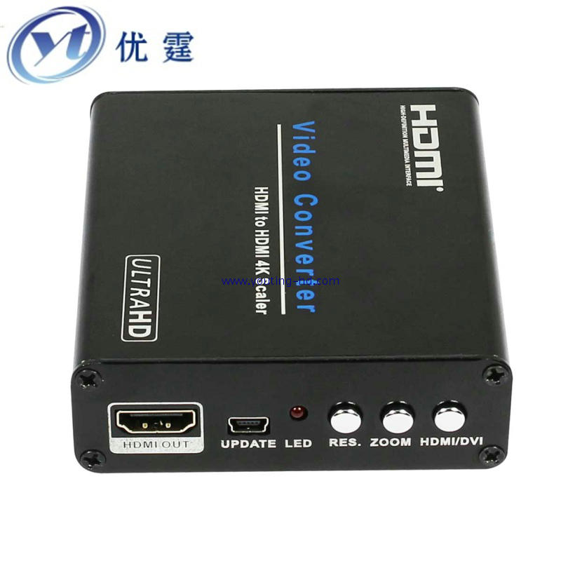 UTO HDMI to HDMI Scaler resolution adjustment converter 720p 1080p 4k30hz input