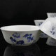 Underglaze color tableware noodle bowl Tao porcelain edge porcelain Jingdezhen
