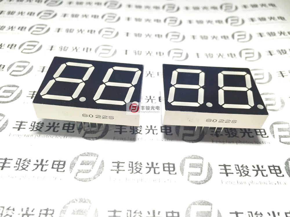8202BH Digital tube 8022S Digital tube 8021BH Digital tube 0 8 inch 2 bit Tosun red brightness red