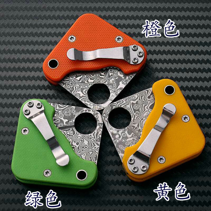 Công cụ Damascus mini gấp dao dao cầm tay đa dụng dao gấp dao trái cây dao chính - Công cụ Knift / công cụ đa mục đích kìm đa năng tốt nhất
