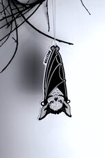 Декорации на дверь killstar暗黑哥特bat car air吸血鬼蝙蝠空气清新香片汽车挂件