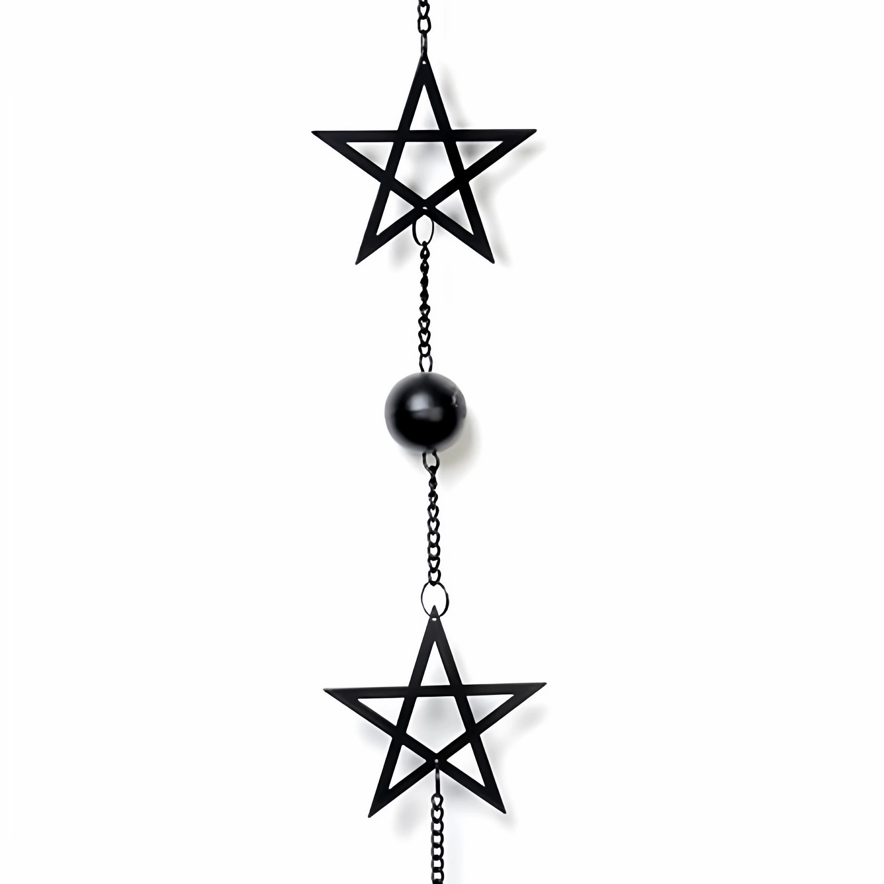 Alchemy HD13 PENTAGRAM five-pointed star multi-layer iron dream catcher pendant