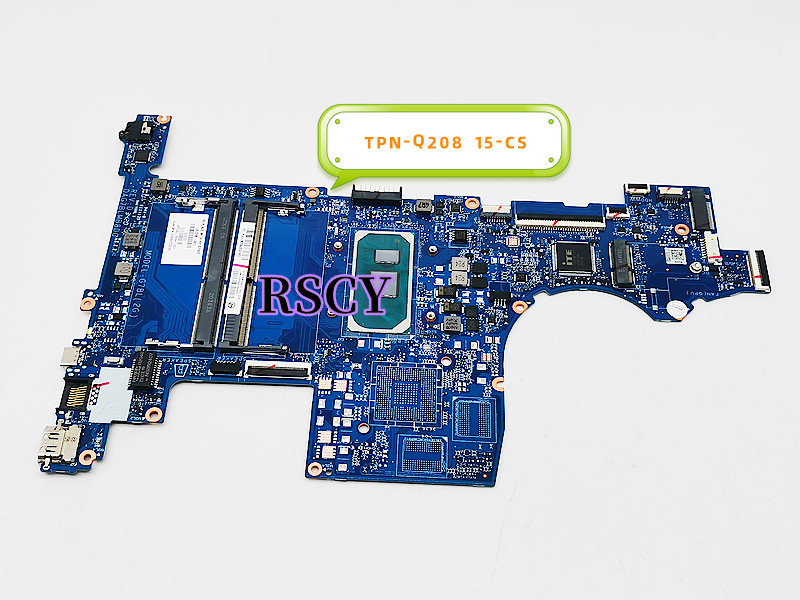 Hp Tpn-Q208 15-Cs Motherboard I3-1005G1 Dag7Blmb8D0 L67286-001 Hp Tpn-Q208 15-Cs Motherboard I3-1005G1 Dag7Blmb8D0 L67286-001