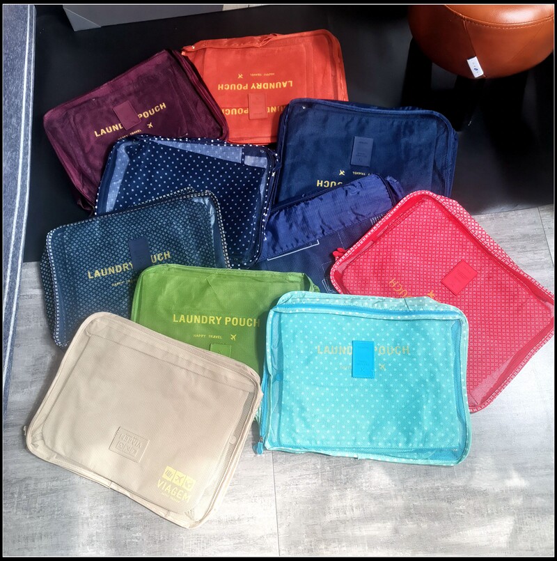 Value Korean version of travel clothing storage and organization bag six-piece storage bag O81