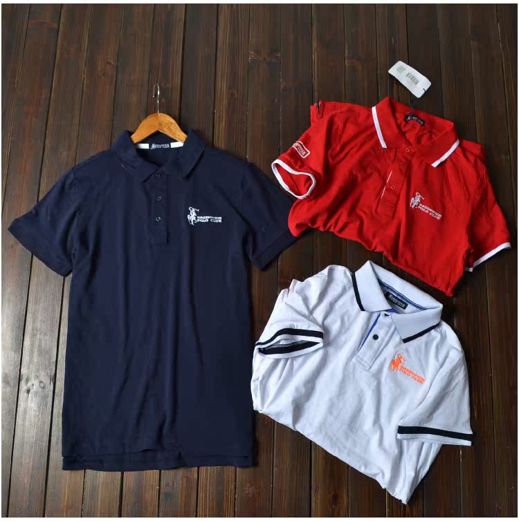 Vấn đề xử lý chất lượng cao của nam giới kinh doanh bình thường cotton polo áo sơ mi ngắn tay áo ve áo từ bi M62