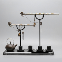 Modern new Chinese creative pipe art ornaments clubhouse living room model room indoor desktop porch decorations