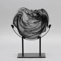 New Chinese creative ink rendering artwork ornaments living room TV cabinet porch decoration model room decoration