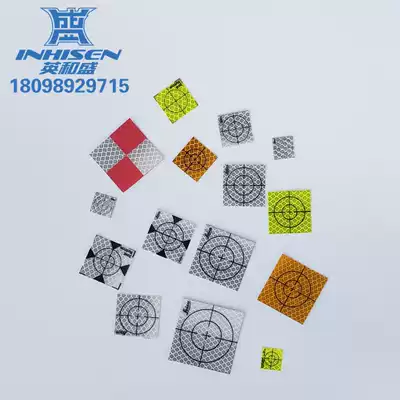 Leica Diamond-grade total station reflector Self-adhesive prism reflector Tunnel Bridge Reflective patch Label sticker
